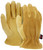 MCR Safety Leather Drivers Work Gloves, Select B Grade Deerskin - 3505