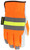 MCR Safety Luminator 36111 Hi-Visibility Leather Drivers Work Gloves, view 4