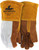 MCR Safety 4550 Foundry Leather Welding Work Gloves, Jersey Foam Lined