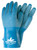 MCR Safety 6852 Blue Grit Series, Textured Rubber Coated Work Gloves