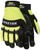 MCR Safety Mechanics Gloves, Black Synthetic Leather Palm - 935HVL
