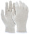 MCR Safety String Knit Work Gloves 7 Gauge Regular Weight White Cotton Polyester
