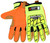 MCR Safety Predator® Mechanics Gloves, Hi-Vis Cut Resistant Work Gloves - PD4900