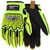 MCR Safety Predator® Mechanics Gloves, Hi-Visibility and Cut Resistant Work Gloves - PD6901