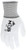 MCR Safety NXG® Work Gloves, 13 Gauge White Nylon Shell - 9665