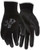 MCR Safety NXG 9669 Coated Gloves, Work Gloves, 13 Gauge Black Nylon Shell