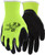 MCR Safety NXG 96731HV Coated Gloves, ANSI A2, Hi-Vis Work Gloves
