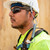 FallTech 5335A5 2 lb Stretch-coil and Web ANSI Hard Hat Tether, 18"