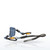 FallTech 5605A1 Tool Tethering Kit, 2 lb, Stretch Coil with Tape-on Attachments and Tool Tape