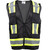 PIP 301-0500M Hi-Vis Vests, ANSI Type O Class 1 Two-Tone Eleven Pocket Mesh