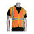 PIP 302-USV5 Hi-Vis Vests, ANSI Type R Class 2 Expandable Two-Tone Mesh Vest