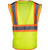 PIP 302-V210 Hi-Vis Vests, ANSI Type R Class 2 Two-Tone Mesh Vest, view 4