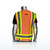 PIP 302-0500D Hi-Vis Vests, ANSI Type R Class 2 Two-Tone Eleven Pocket Surveyors, view 2