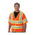 PIP 305-HSVPFR Hi-Vis Vests, ANSI Type R Class 3 FR Treated Two-Tone Mesh Vest, view 2