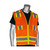 PIP 302-0700 Hi-Vis Vests, ANSI Type R Class 2 Two-Tone Ten Pocket Surveyors