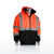 PIP 333-1766 Hi-Vis Jackets & Outerwear, ANSI Type R Class 3 Value Black Bottom