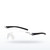 Crossfire Safety Glasses, Blade Performance Safety Eyewear, Black Frame, view 2
