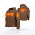 DEWALT DCHJ076ATD1 Cold Weather Wear, Men's Heated Coat Kitted, Tobacco, view 6