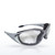 DEWALT DPG95 Safety Glasses, Framework Protective Eyewear, Silver Frame, view 2