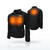 DEWALT DCHJ090B Men's Heated Structured Soft Shell Jacket Kit