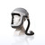 Draeger X-plore 8000 PAPR Helmet with Flip-Up PC Visor