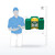 First Aid Only M7501 Eyewash Stations, HAWS 15 Minute Eye Wash Station, view 4