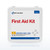 First Aid Only Metal First Aid Kit, ANSI 2021 Compliant