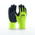 G-Tek GP Hi-Vis Seamless Knit Polyester Glove with Latex Coated MicroSurface