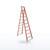 Louisville Ladder FS151 Ladders, Fiberglass Stepladders, 10 ft and 12 ft, view 4