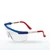 Bouton Optical Hi-Voltage ARC Semi-Rimless Safety Glasses, view 3