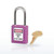 Master Lock Padlocks & Cables, Zenex Thermoplastic Safety Lockout Padlocks, view 3