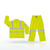 MCR Safety Luminator 5182 Class 3 Hi-Vis 2 Piece Rain Suit, 0.40 mm