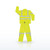 MCR Safety 5182X Hi-Vis Rainwear, Luminator Class 3 Hi-Vis 2 Piece Rain Suit