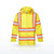 Portwest CA400 Hi-Vis Rainwear, Hi-Vis X Back Contrast Tape Rain Jacket, view 2