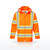 Portwest CA400 Hi-Vis Rainwear, Hi-Vis X Back Contrast Tape Rain Jacket