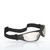 Radians CT1 Safety Glasses, Cuatro 4-in-1 Foam Lined Eyewear, Black Frame, view 3