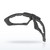 Radians CT1 Safety Glasses, Cuatro 4-in-1 Foam Lined Eyewear, Black Frame, view 7