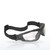 Radians CT1 Safety Glasses, Cuatro 4-in-1 Foam Lined Eyewear, Black Frame, view 10