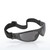 Radians CT1 Safety Glasses, Cuatro 4-in-1 Foam Lined Eyewear, Black Frame