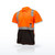 Radians Class 2 High Visibility Color Blocked Safety Short Sleeve Polo Shirt