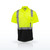 Radians Class 2 High Visibility Color Blocked Safety Short Sleeve Polo Shirt