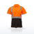 Radians Class 2 High Visibility Color Blocked Safety Short Sleeve Polo Shirt