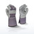 Radians RWG3200G Leather Palm Gloves, Regular Shoulder Gray Split Cowhide