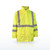 Radians RW10-3S1Y Hi-Vis Rainwear, Lightweight Rain Jacket