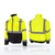Radians RHG-SJ13 3-in-1 Bomber Jacket with Inner Heated Vest Kit with Battery