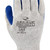 Radians RWG16B Latex Gloves, Polyester Shell, Crinkle Latex Coated Palm, view 6