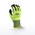 Radians RWG10 Coated Gloves, Radwear Silver Series High Visibility Knit Dip, view 2