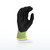 Radians RWG10 Coated Gloves, Radwear Silver Series High Visibility Knit Dip, view 3