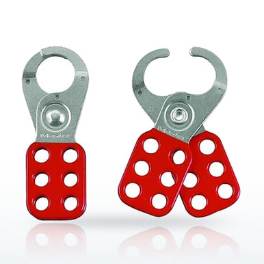 Master Lock 420-MAS Safety Lockout Hasp, Steel, 1-3/4 in W x 4-1/2 in L