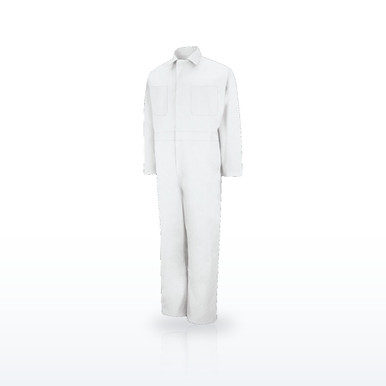 Red Kap CT10-7.25 Twill Action Back Coverall, White